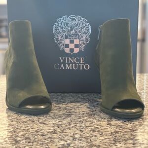 Vince Camuto Finndaya High Heel Bootie 
Lush Olive 
Never worn 
3.5 inch heel